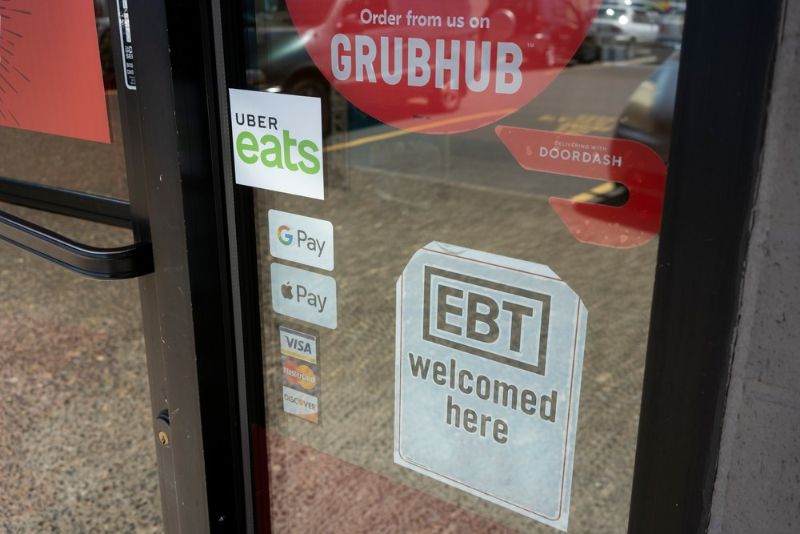 EBT Card Accepted Here Decal